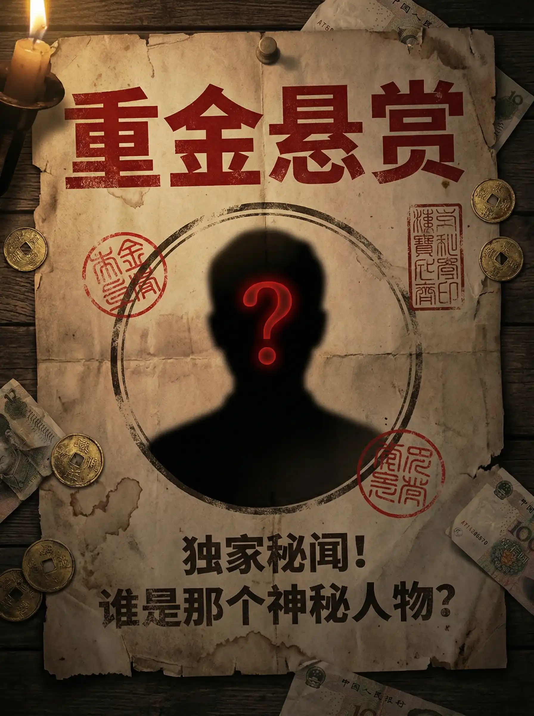 同人传媒最新创作与精选视频 - 重金悬赏线索征集令